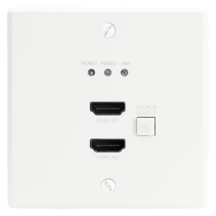 International ConferX Low-Profile Dual HDMI Wall Plate Transmitter via HDBaseT